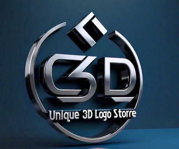 Unique 3D logo store